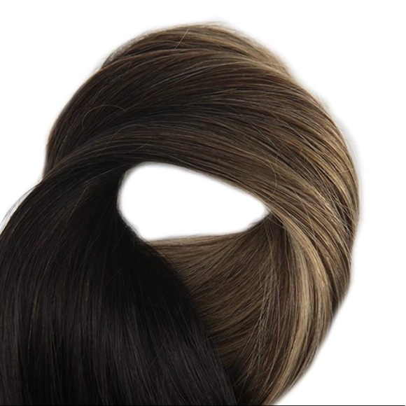 ?Merinda 2 20”  1B/6/27 BALAYAGE HUMAN SEWIN HAIR